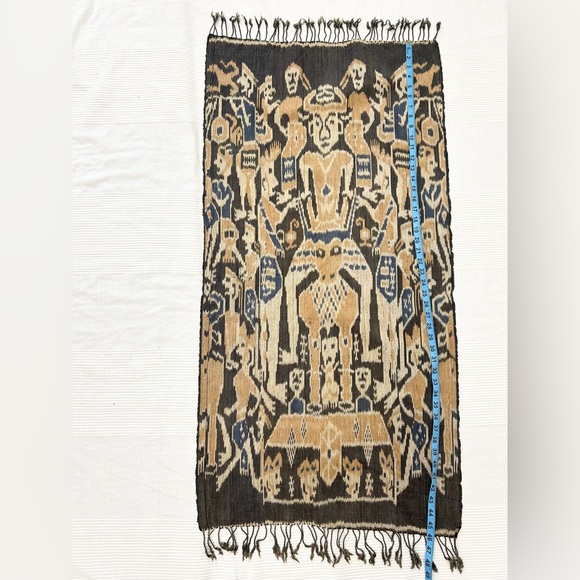Sumba Ikat Textile Scarf or Wall Hanging - Picture 5 of 11